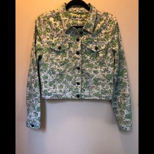 Floral Jean Jacket by Buffalo David Bitton